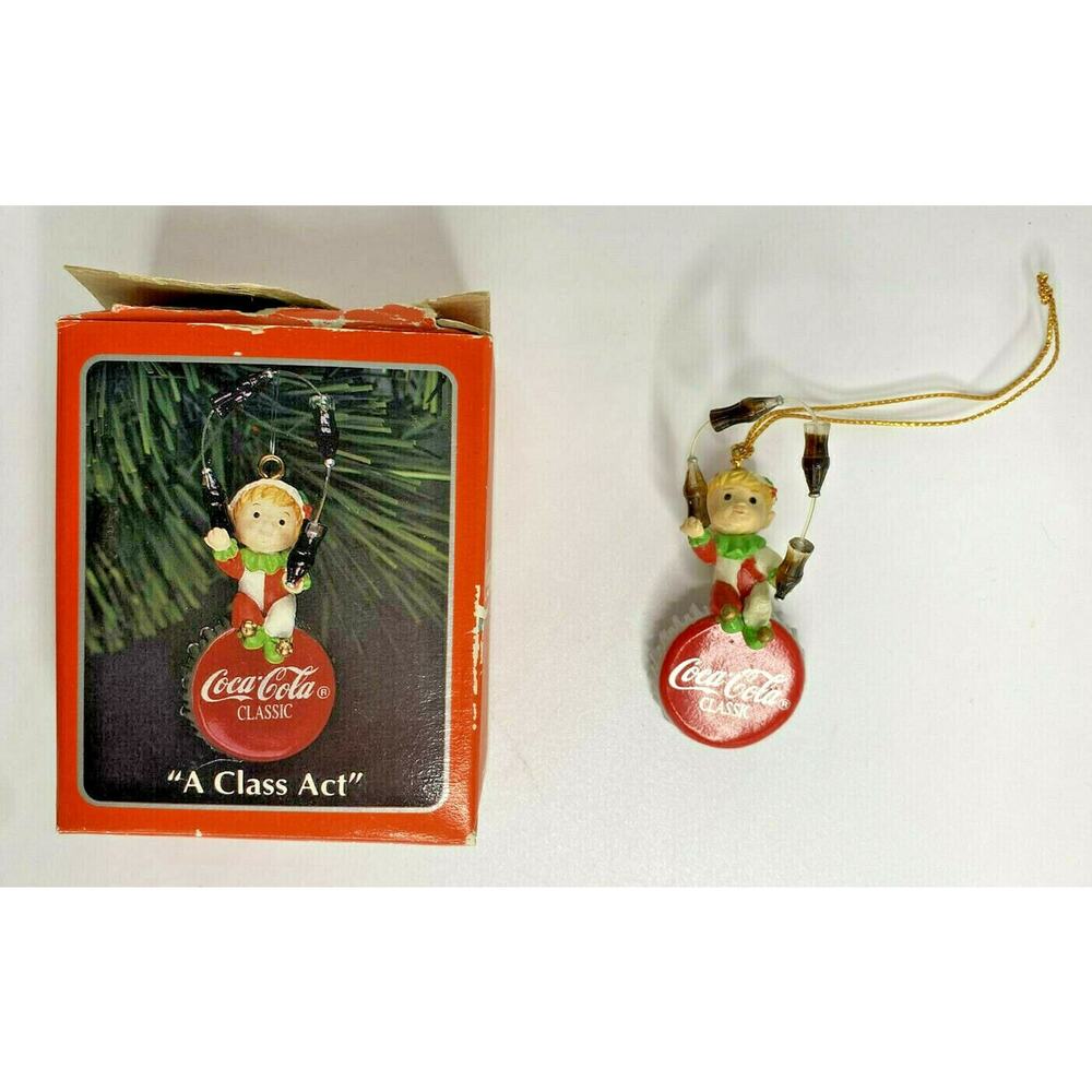 1993 Enesco Coca-Cola "A Class‎ Act" Ornament U72 2368